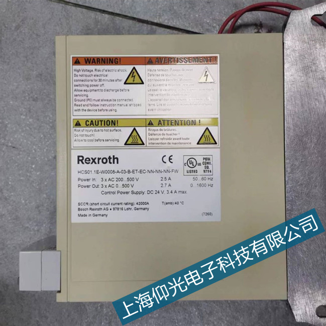扬州博世力士乐TDM系列伺服驱动器F6042故障咋维修