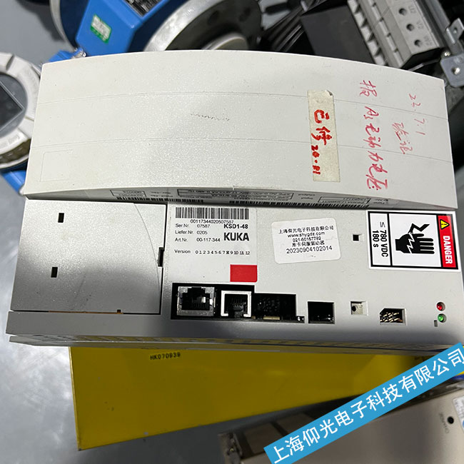 库卡KUKA伺服驱动器KSP600报警故障过电压维修