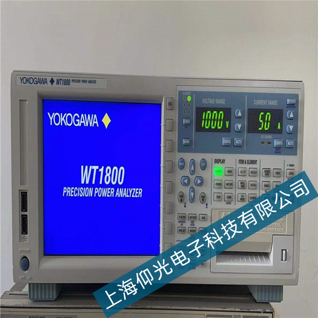 横河高性能功率分析仪 WT1800E系列显示异常故障原因排查维修