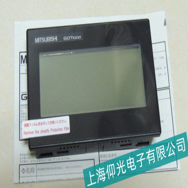 西安教育领域三菱触摸屏GT1562出现有显示但无输出故障维修售后点