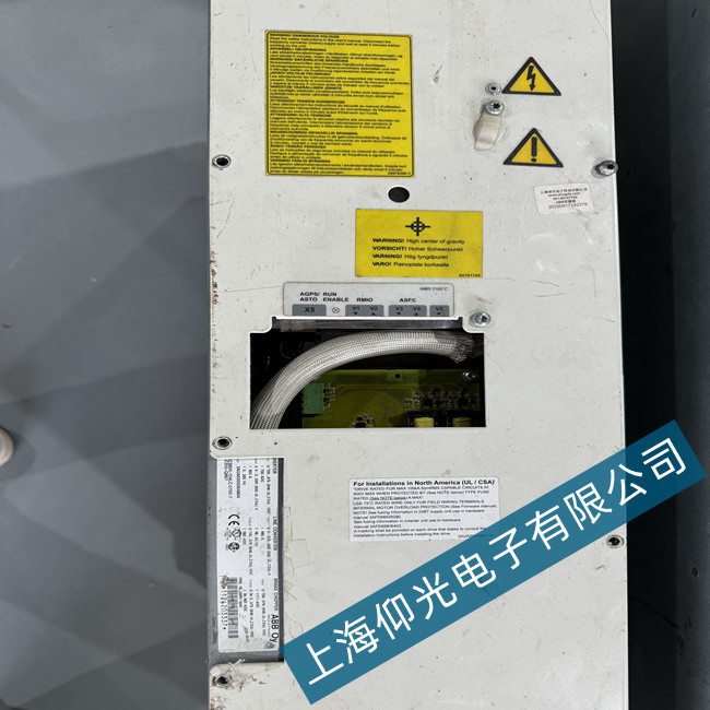 安徽合肥ABB变频器ACS800报FF34报警代码指电机辨识仰光出品