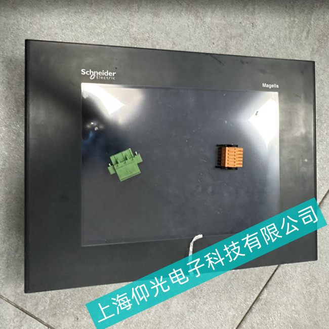 磁浮列车电源监控系统施耐德触摸屏HMIGTO2310触摸偏差故障维修找仰光技术好