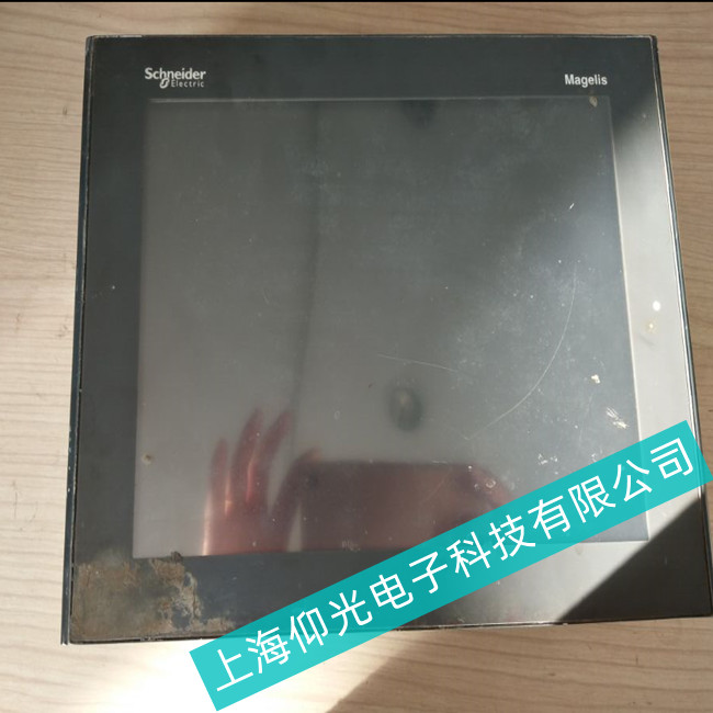 汽车配件公司施耐德触摸屏HMIGTO2310开机黑屏故障维修立等可取