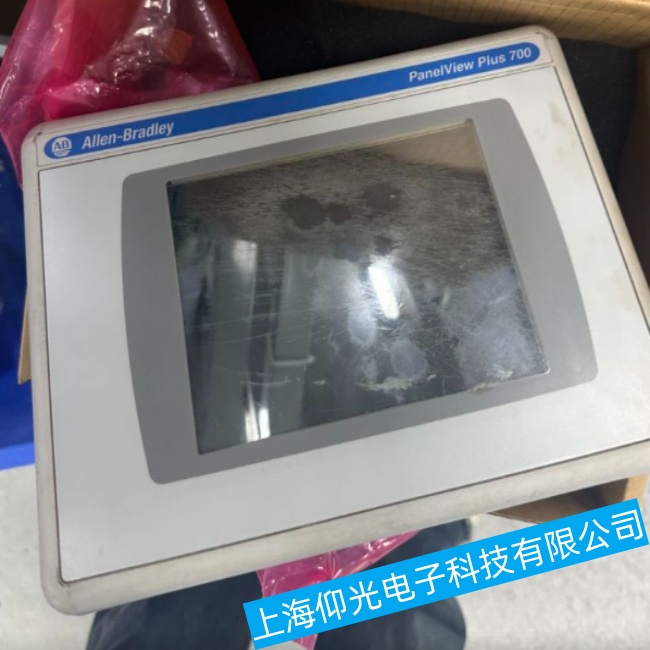 佛山AB罗克韦尔2711P-B6M3A触摸屏卡在开机界面无法继续启动故障维修中心