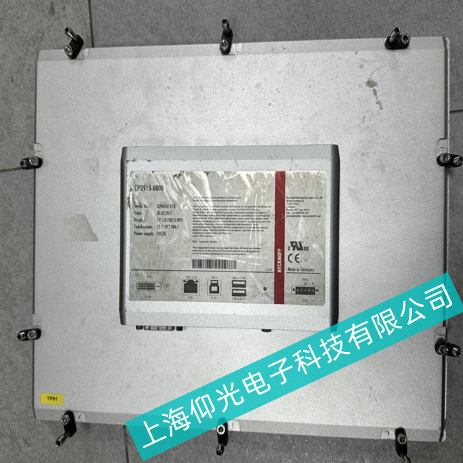 医疗仪器中BECKHOFF倍福触摸屏CP3221-0030按键无反应维修方法