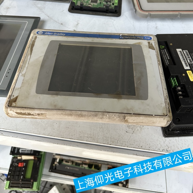 东莞AB罗克韦尔触摸屏2711P-K4M3A卡在开机界面无法继续启动故障维修公司