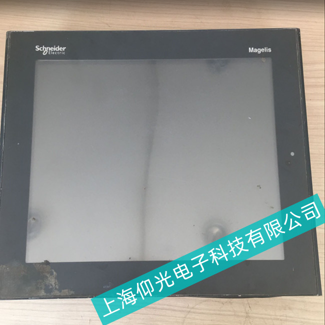 纺织厂Schneider施耐德触摸屏XBTF034110PWR灯不亮故障排查及维修方法