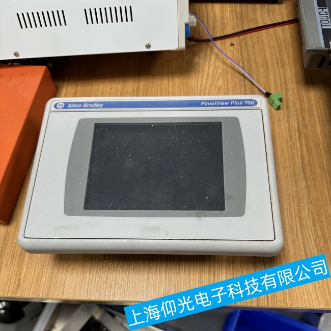佛山AB罗克韦尔触摸屏2711P-K4M5D个别区域无法触摸故障维修2小时快修