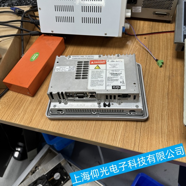 惠州AB罗克韦尔触摸屏2711P-B6C20A上电烧保险故障维修经验分享