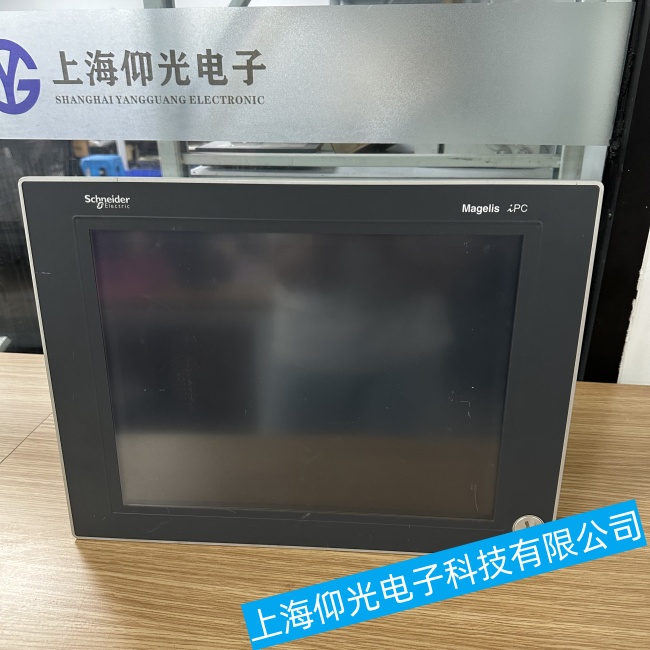 漳州施耐德工控机HMIFT6450无法正常显示操作系统界面故障维修说明