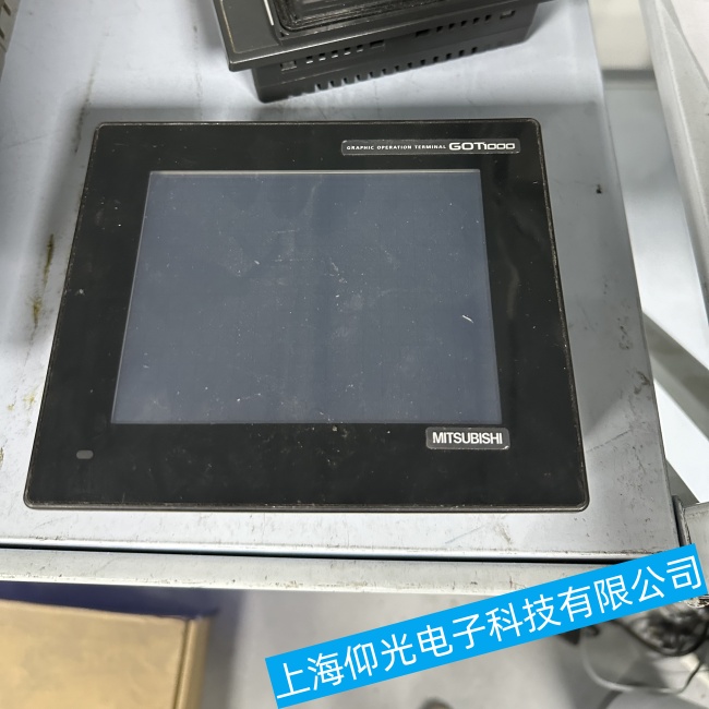 东莞三菱触摸屏A975GOT-TBA-CH无法进入到正常的使用界面故障维修咨询
