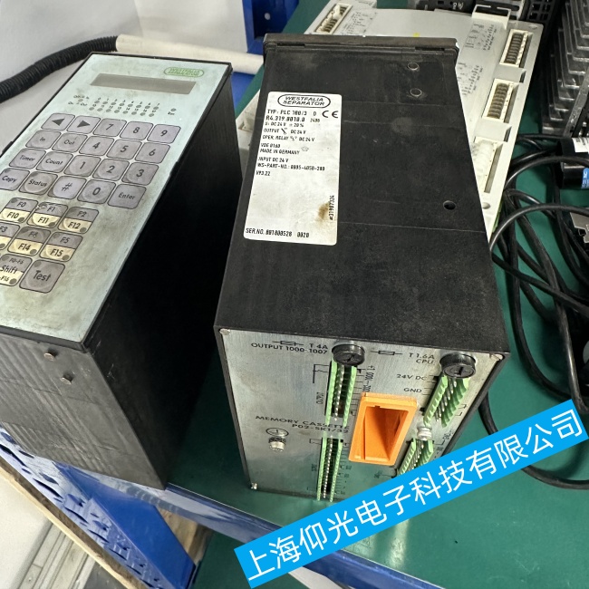 船舶韦斯伐里亚分油机控制器PLC 100/3D无法启动或运行中突然停机故障维修