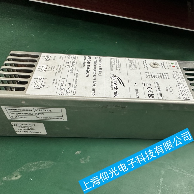 UV-technik紫外线灯电子镇流器EPS-D指示灯不亮故障维修指南