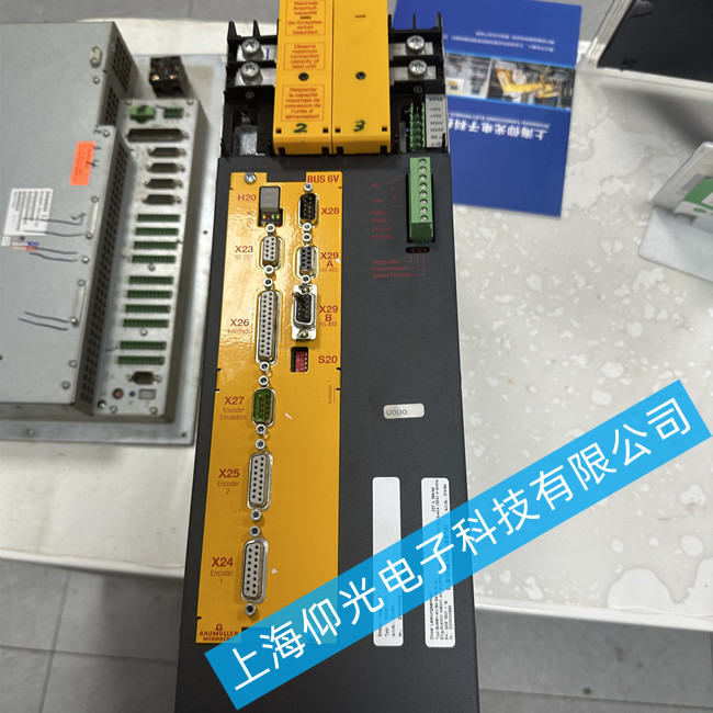 鲍米勒伺服驱动器维修BM4422-ST0-01200-03报警F117故障维修