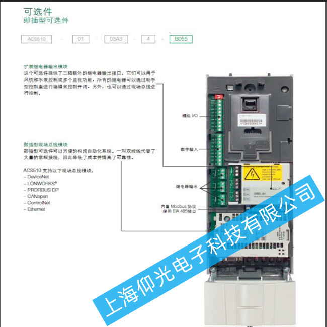 ABB 变频器 ACS510 出现功率接线错误故障的维修方法