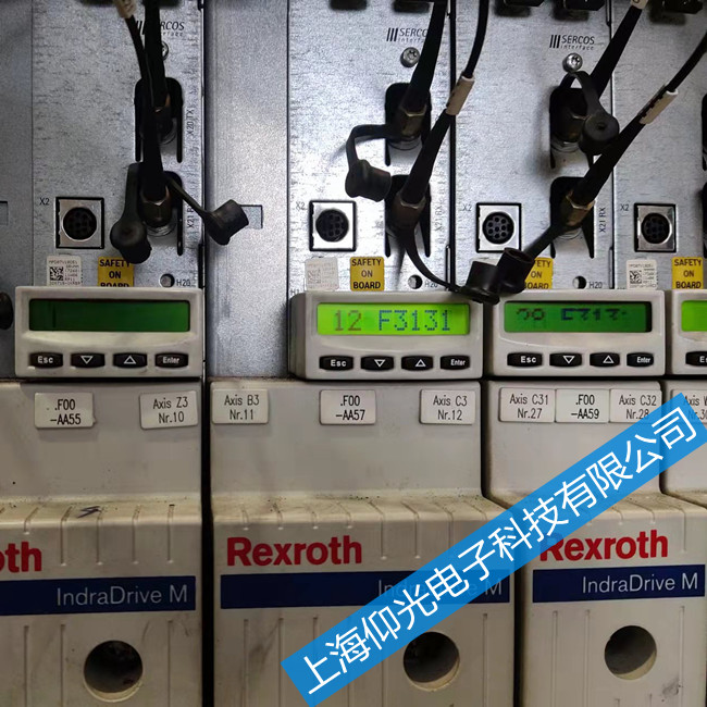 Rexroth力士乐伺服驱动器DKC开机报警显示F2814故障维修