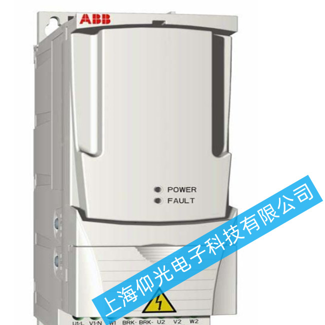 abb变频器acs550出现有显示无输出故障的维修方法