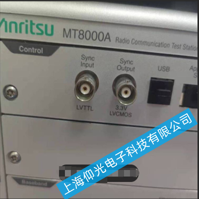 AnritsuMT8000A综合通信测试仪器出现白屏故障的维修方法