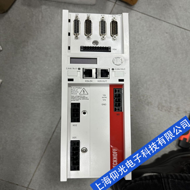 倍福(BECKHOFF)伺服驱动器上电报警故障代码FD04维修