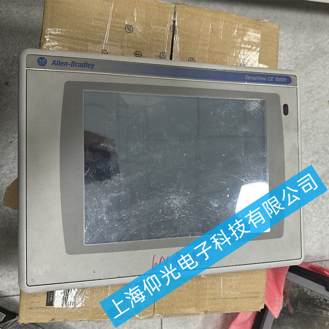 AB触摸屏维修6189-RDT10C花屏故障维修方法