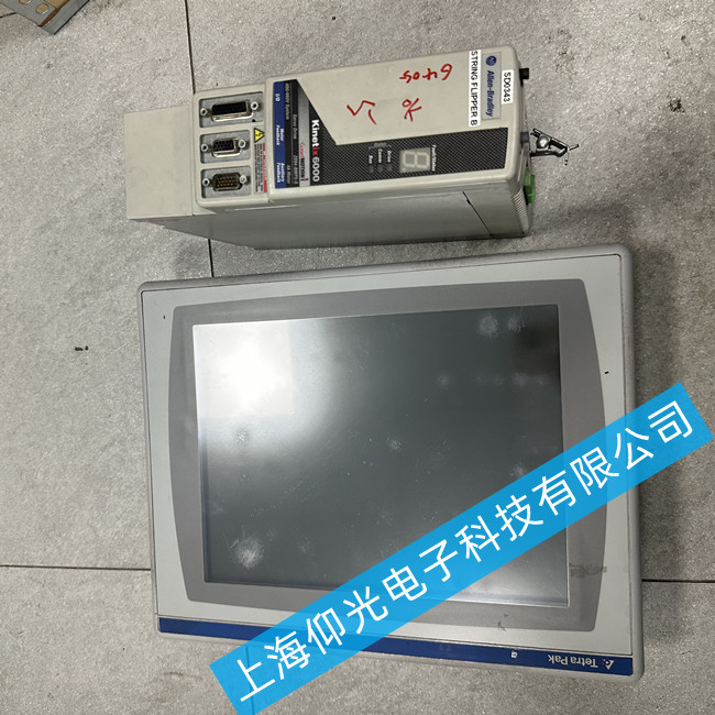 AB触摸屏维修2711P-T7C21D8S触摸屏反复重启维修方法