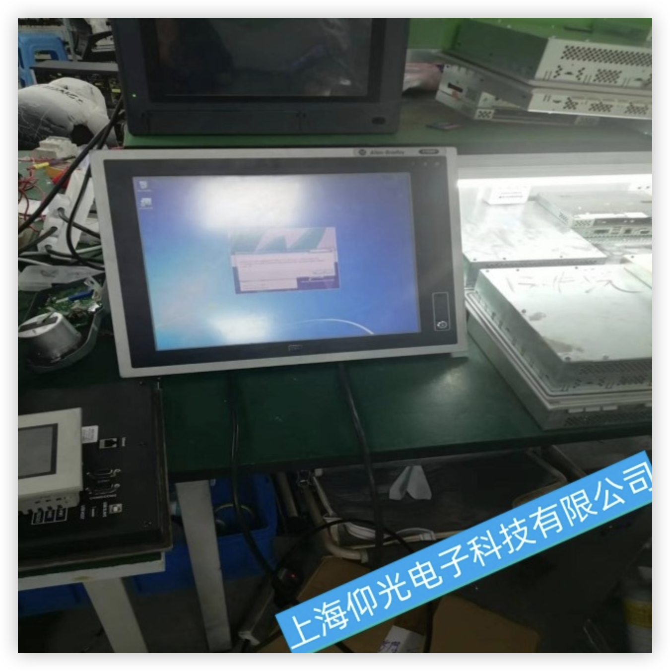 AB工控机维修深度解析:开机屏幕暗故障的技术溯源与修复策略